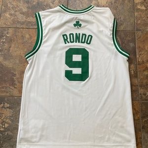 Rajon Rondo of Boston Celtics authentic jersey, size large